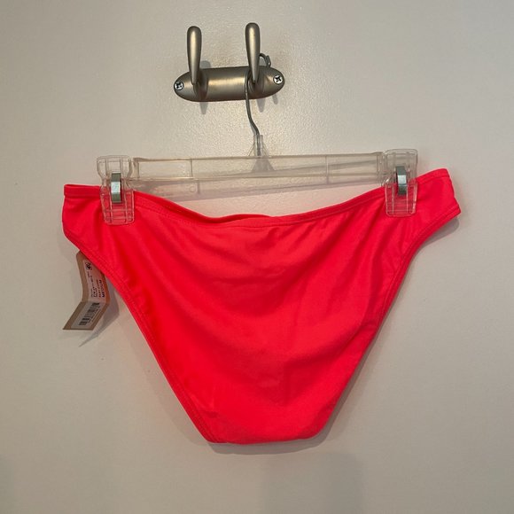 Arizona Electric Coral Bathing Suit Bottom - Picture 2 of 3